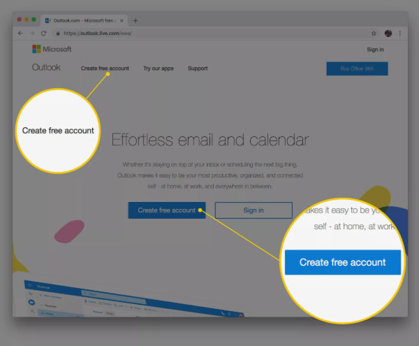 How to Create a New Outlook.com Email Account